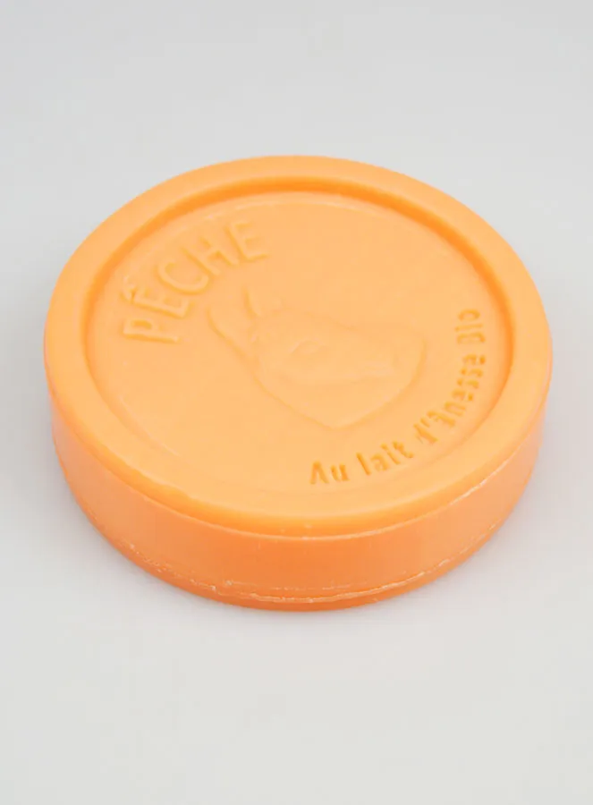 Seife mit Bio-Eselsmilch und Pfirsich - 100g (pic 3)