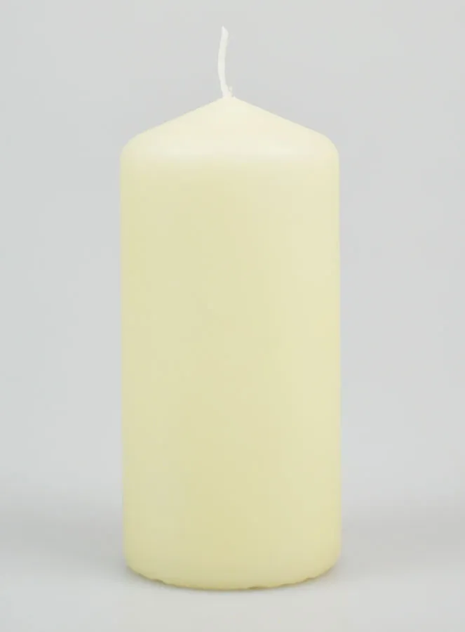 Deko-Kerze 12cm - Elfenbein (pic 1)