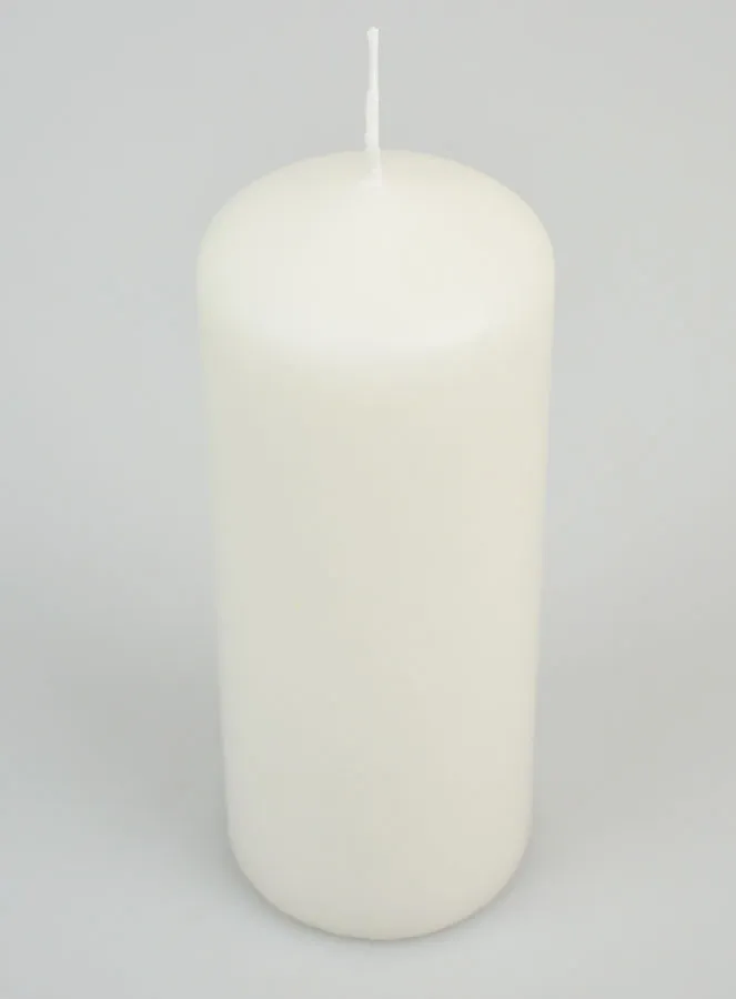 Deko-Kerze 15cm - Milch Weiß (pic 2)