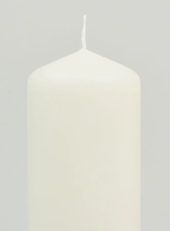 Deko-Kerze 15cm - Milch Weiß (pic 3)