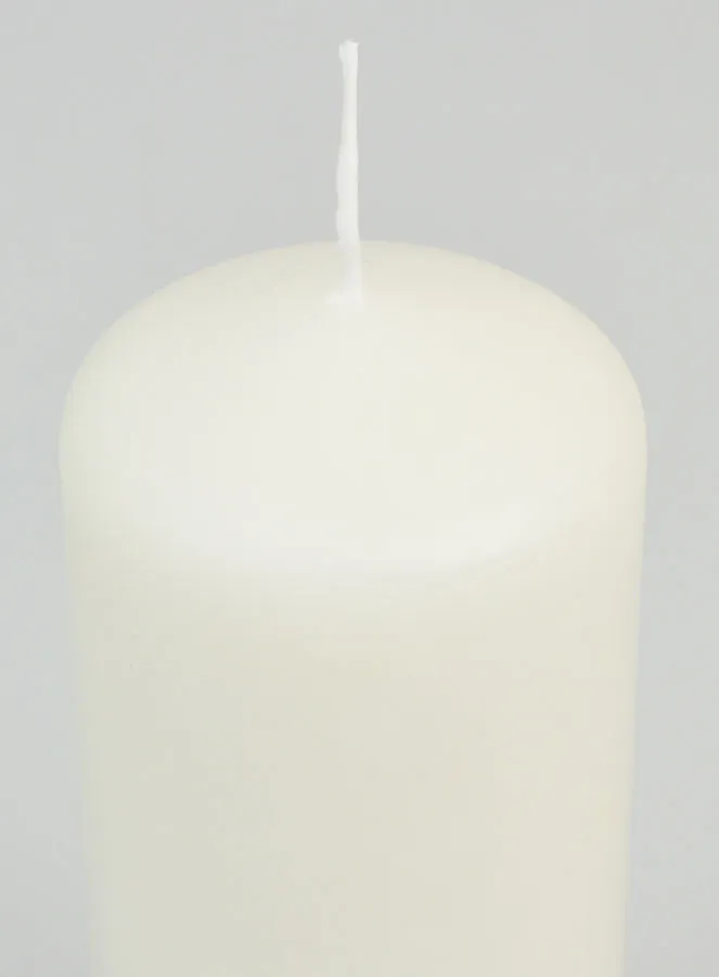 Deko-Kerze 15cm - Milch Weiß (pic 4)