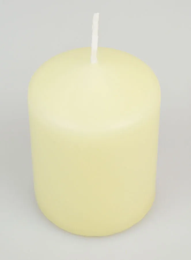 Deko-Kerze 8cm - Elfenbein (pic 2)