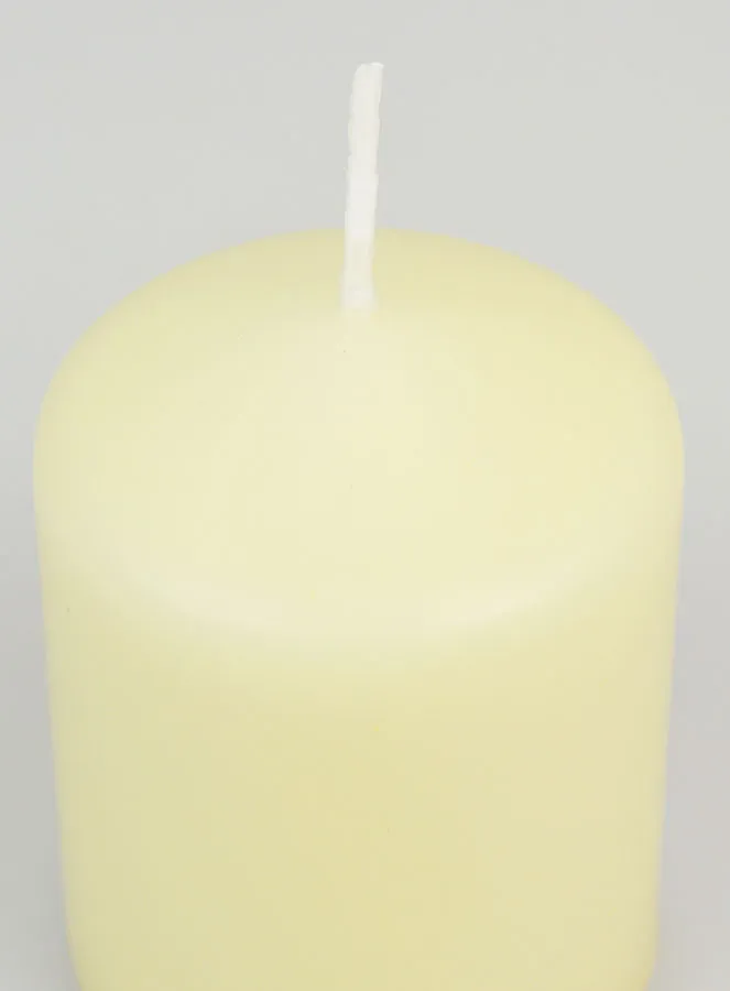 Deko-Kerze 8cm - Elfenbein (pic 4)
