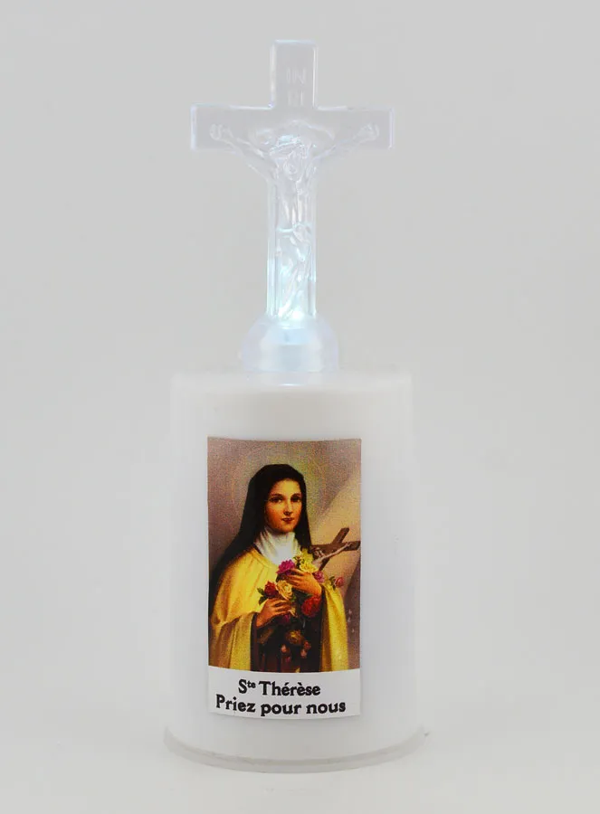 Led-Kirchenkerze Heilige Therese (pic 1)