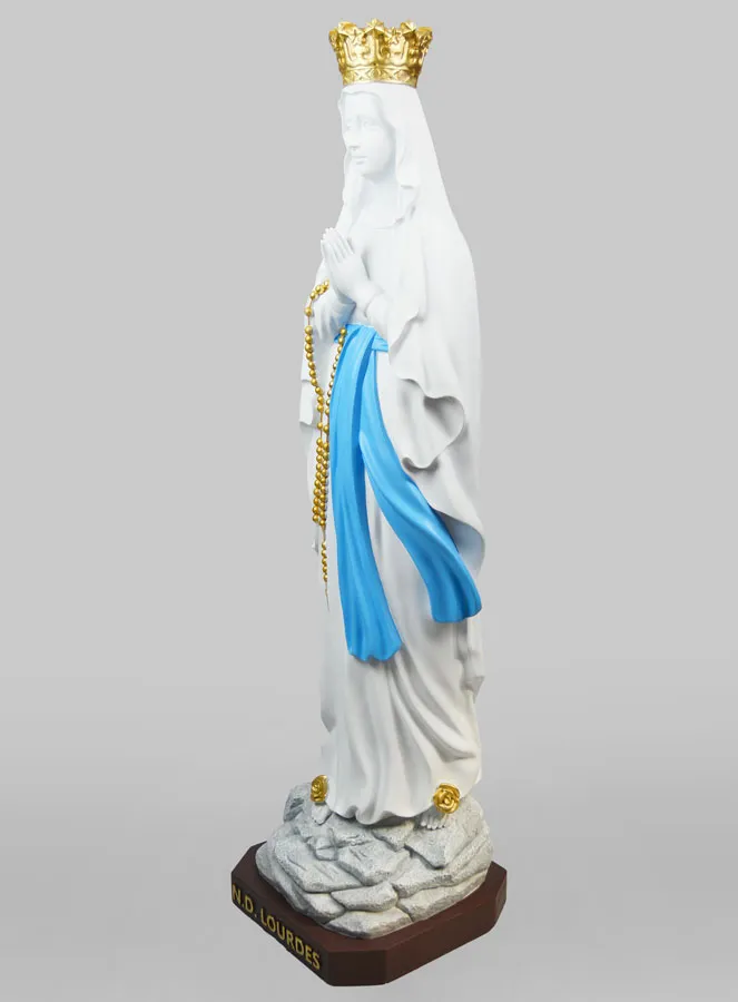Figur Maria Königin des Himmels Weiß - 80cm (pic 2)