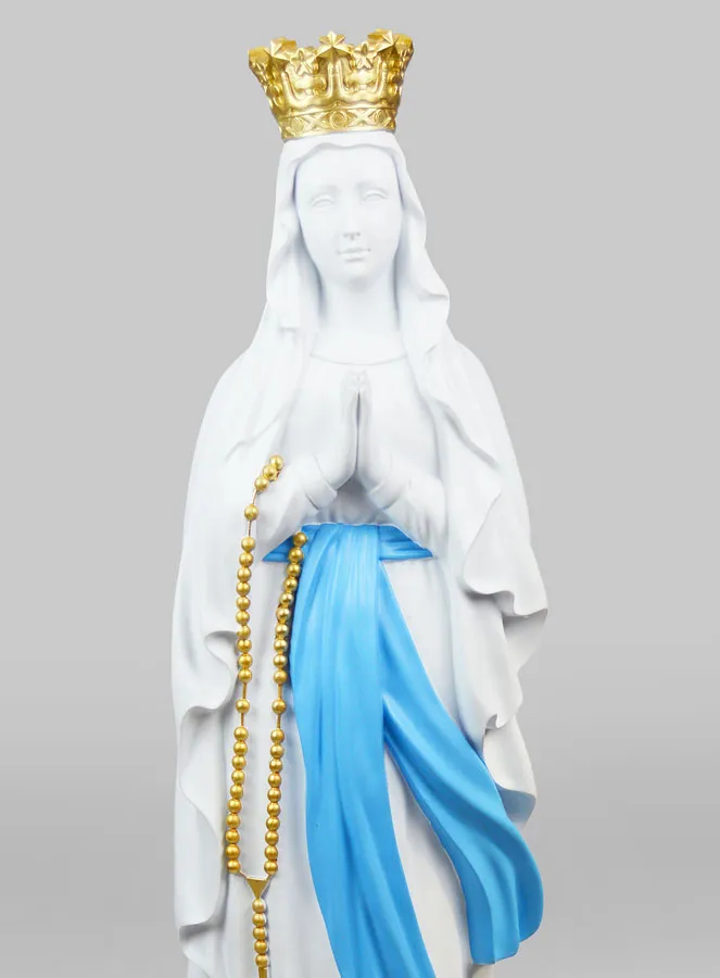 Figur Maria Königin des Himmels Weiß - 80cm (pic 3)