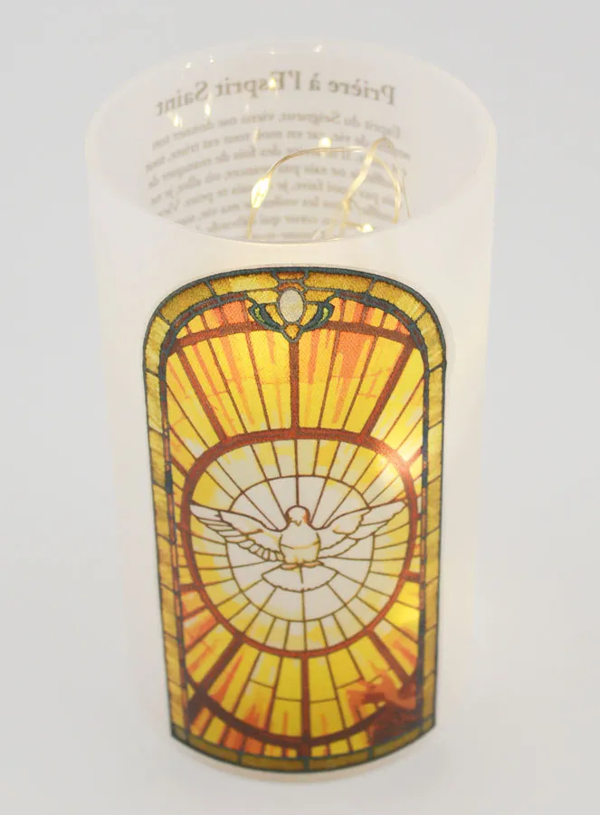 LED-Windlicht - Heiliger Geist und Gebet (pic 4)