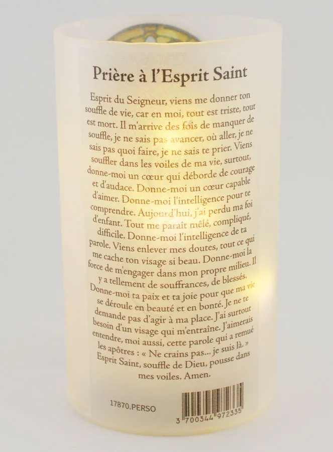 Firmungsgeschenk – Windlicht Heiliger Geist (pic 2)