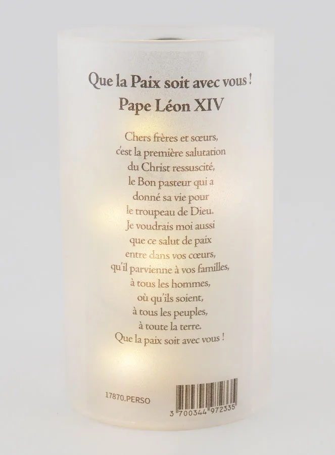 LED-Windlicht und Gebet - Papst Leo XIV (pic 2)