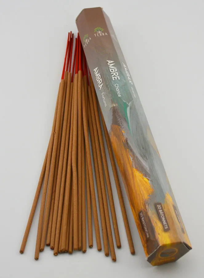 Räucherstäbchen Bernstein 30g - Kohlefrei (pic 2)