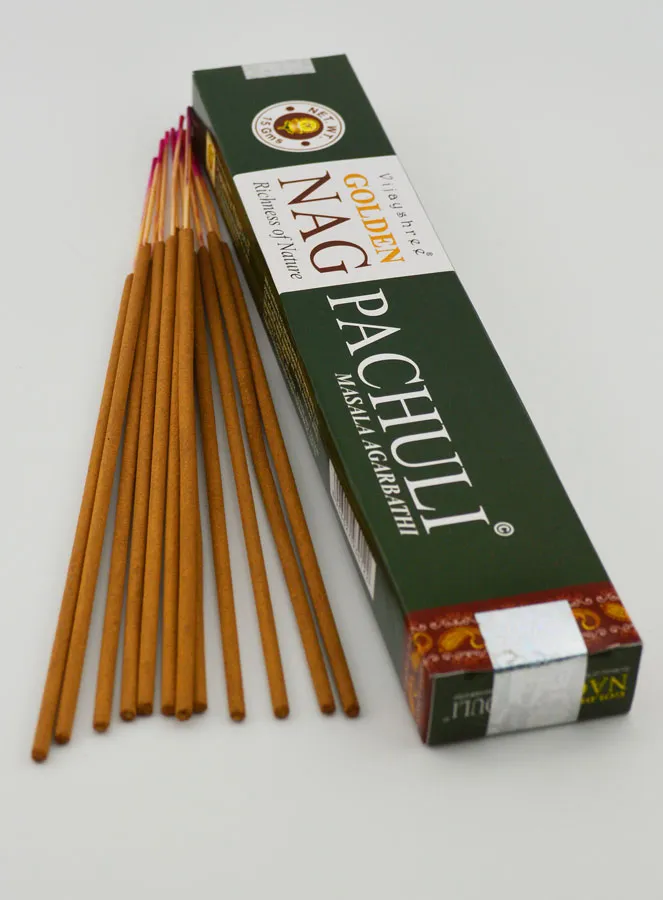 Weihrauch Masala Golden Nag – Patchouli (pic 2)