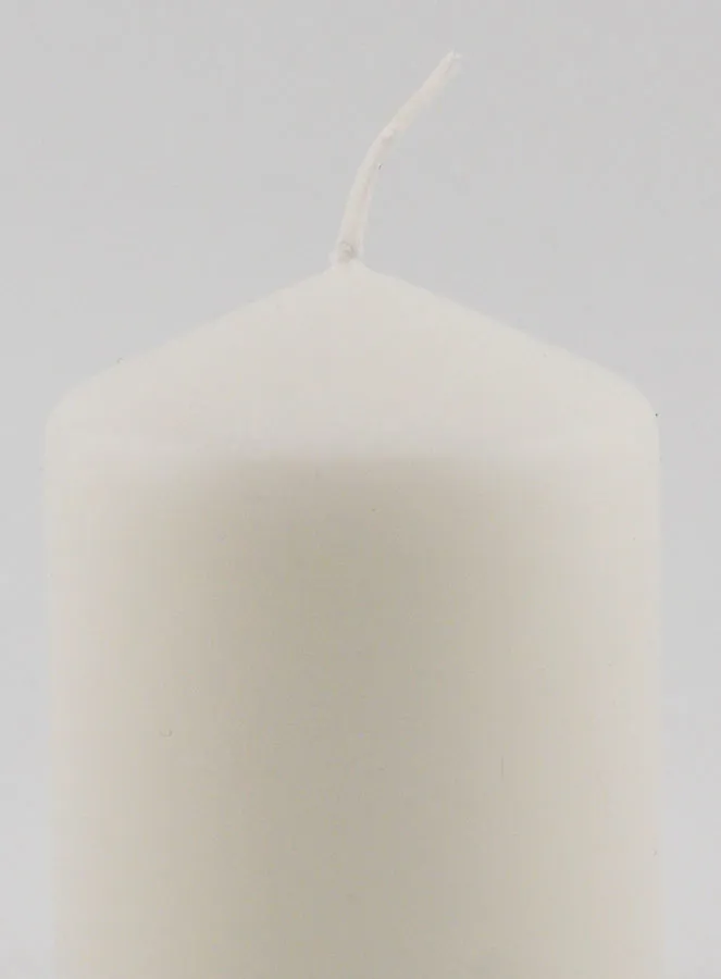 Deko-Kerze 8cm - Milch Weiß (pic 3)