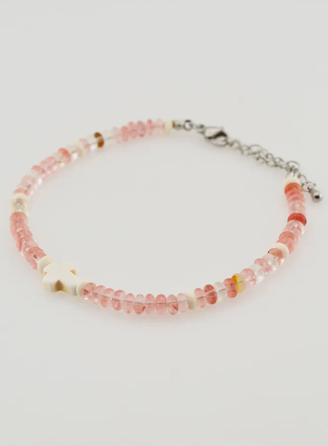 Armband mit Kreuz und Glassteinen (pic 3)