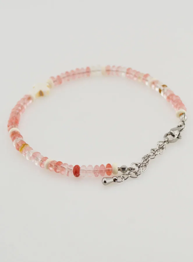 Armband mit Kreuz und Glassteinen (pic 4)