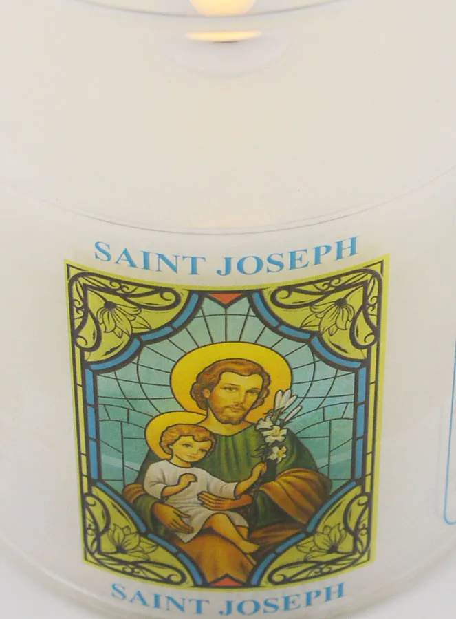 LED-Votivkerze - Gebet des Heiligen Josef (pic 4)