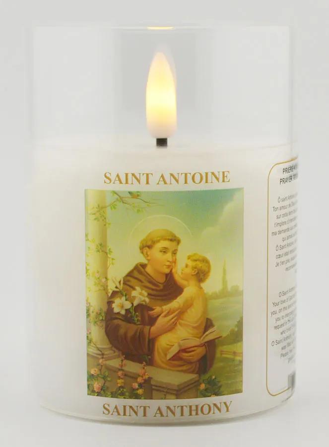 LED-Votivkerze - Gebet zum Heiligen Antonius (pic 1)