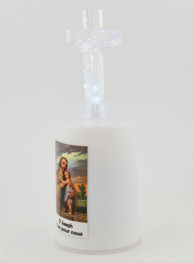 Led-Kirchenkerze Heiliger Joseph (pic 3)