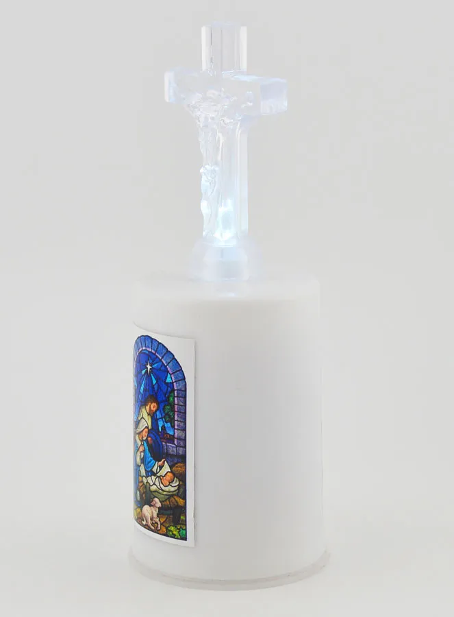 Led-Kirchenkerze - Geburt Christi (pic 3)