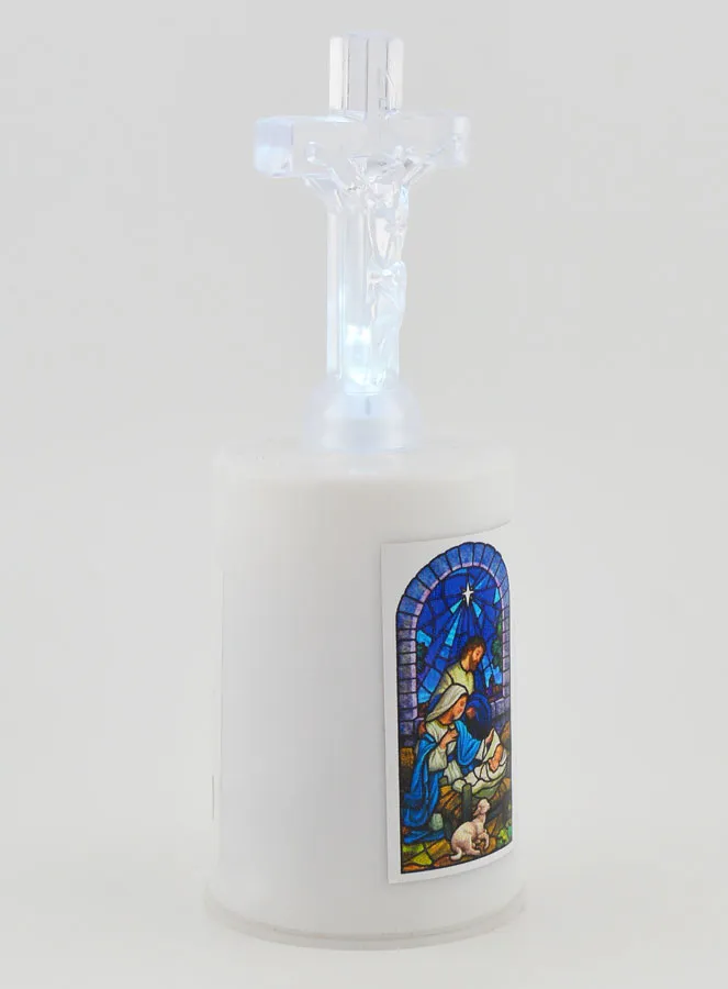 Led-Kirchenkerze - Geburt Christi (pic 4)