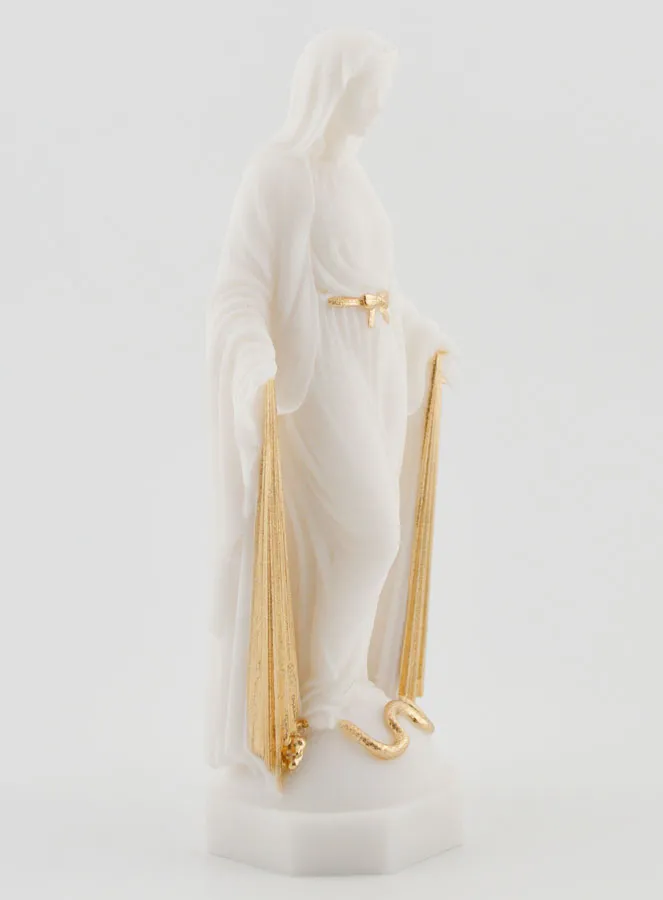 Figur Wundertätige Jungfrau mit Goldenen Strahlen - 12cm (pic 3)
