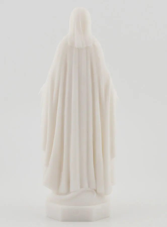 Statue Wundertätige Mutter Gottes aus Alabaster - 12cm (pic 4)