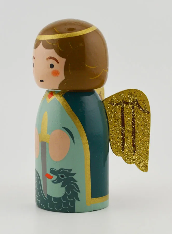 Figur des Heiligen Michael - 10cm (pic 2)