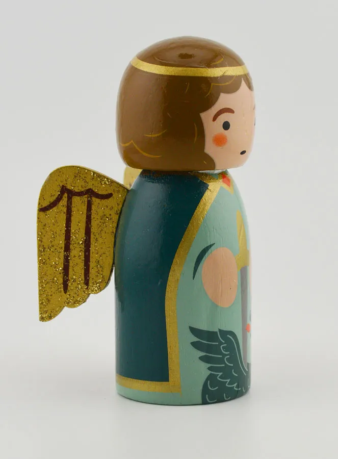 Figur des Heiligen Michael - 10cm (pic 3)