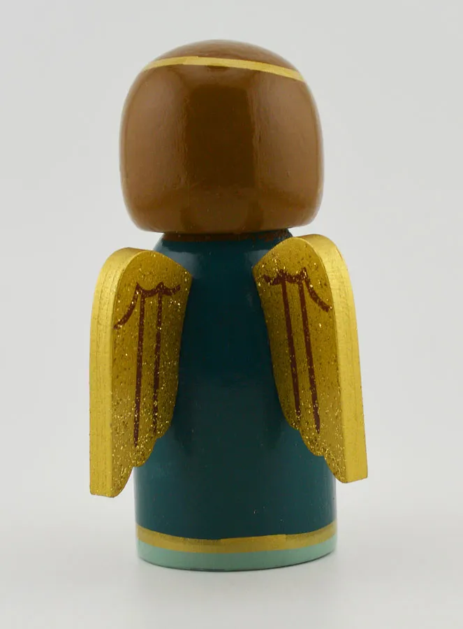 Figur des Heiligen Michael - 10cm (pic 4)