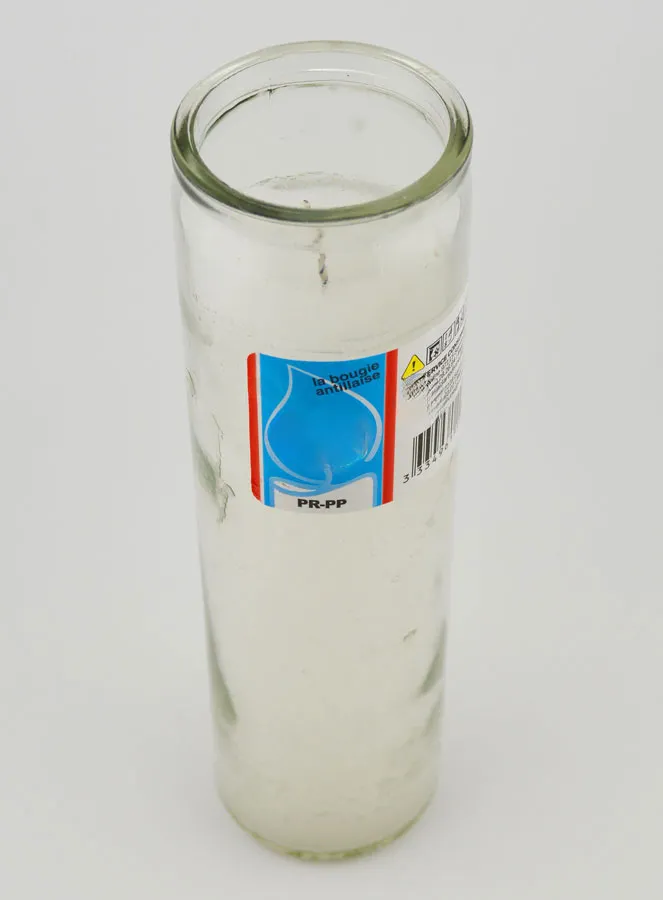 Kerze aus Glas - 20cm (pic 2)
