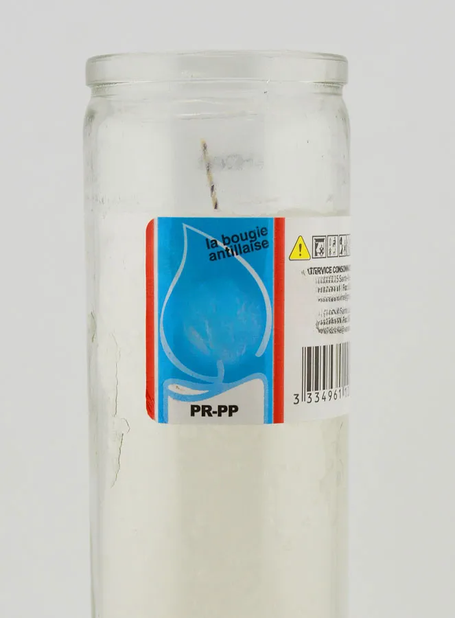Kerze aus Glas - 20cm (pic 3)