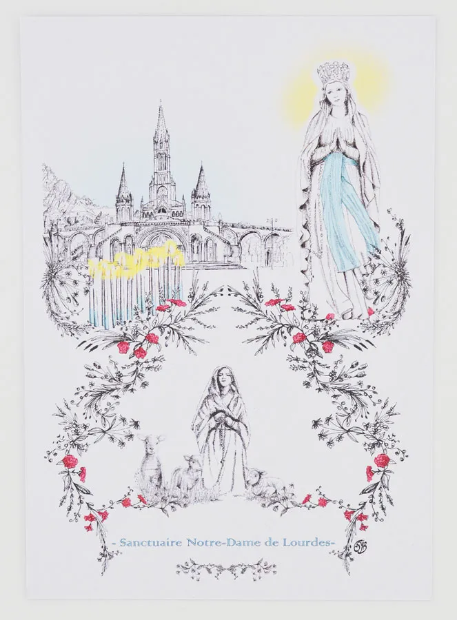 Karte Heiligtum Muttergottes von Lourdes (pic 1)