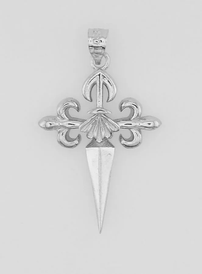 Jakobskreuz aus Silber - 20mm (pic 1)