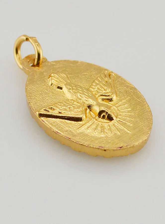 Medaille mit Gedrehtem Rand 25 mm – Barmherziger Christus (pic 4)