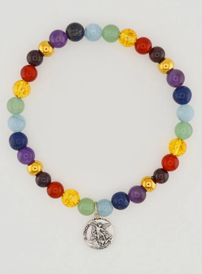 Armband 7 Erzengel - St. Michael Medaille (pic 1)