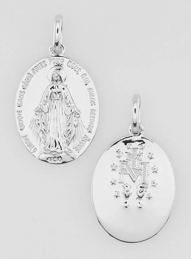 Wundertätige Medaille mit Individueller Gravur – 18mm (pic 1)