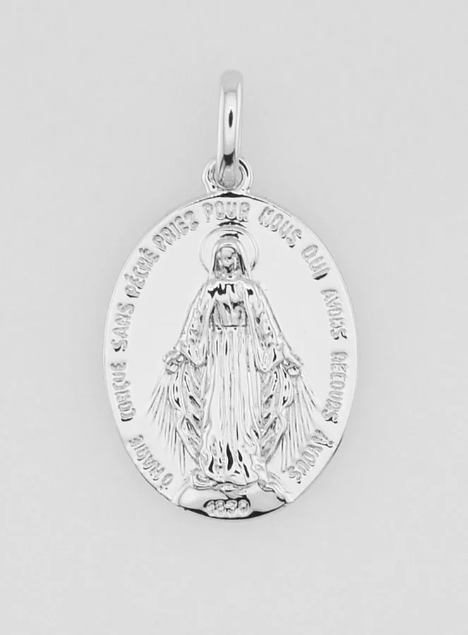 Wundertätige Medaille mit Individueller Gravur – 18mm (pic 3)