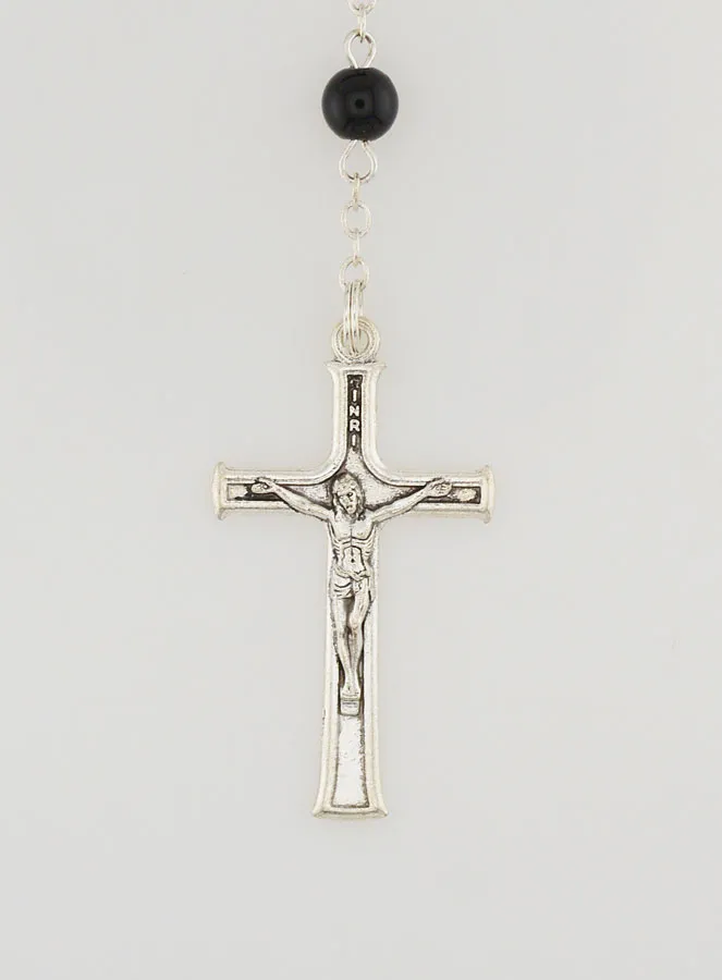 Edelstein Rosenkranz – Schwarzer Onyx (pic 3)
