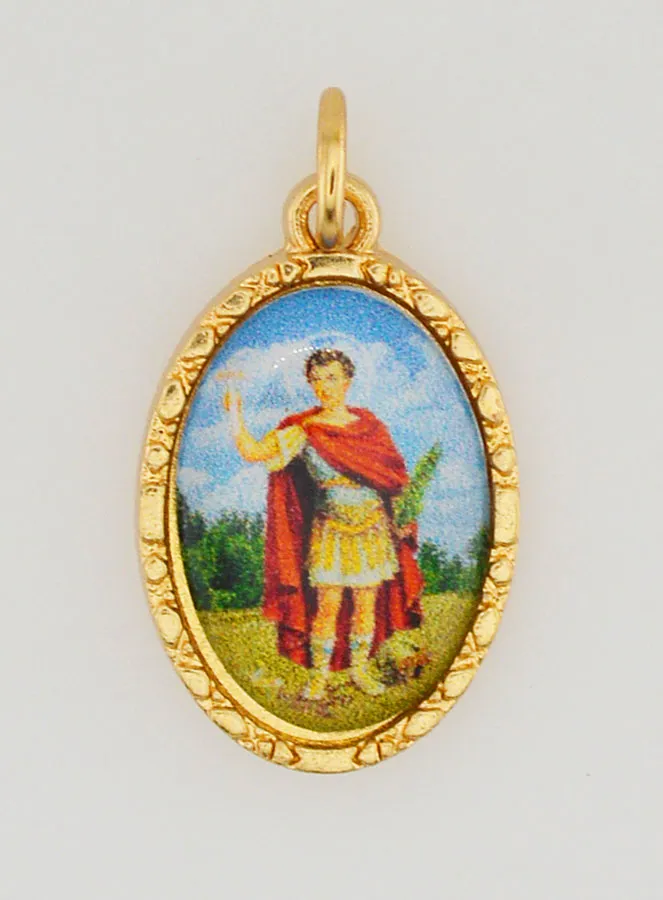 Medaille mit Gedrehtem Rand 25 mm – Heiliger Expeditus (pic 1)