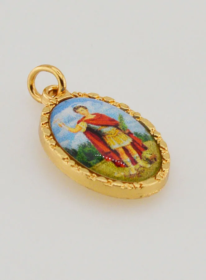 Medaille mit Gedrehtem Rand 25 mm – Heiliger Expeditus (pic 3)