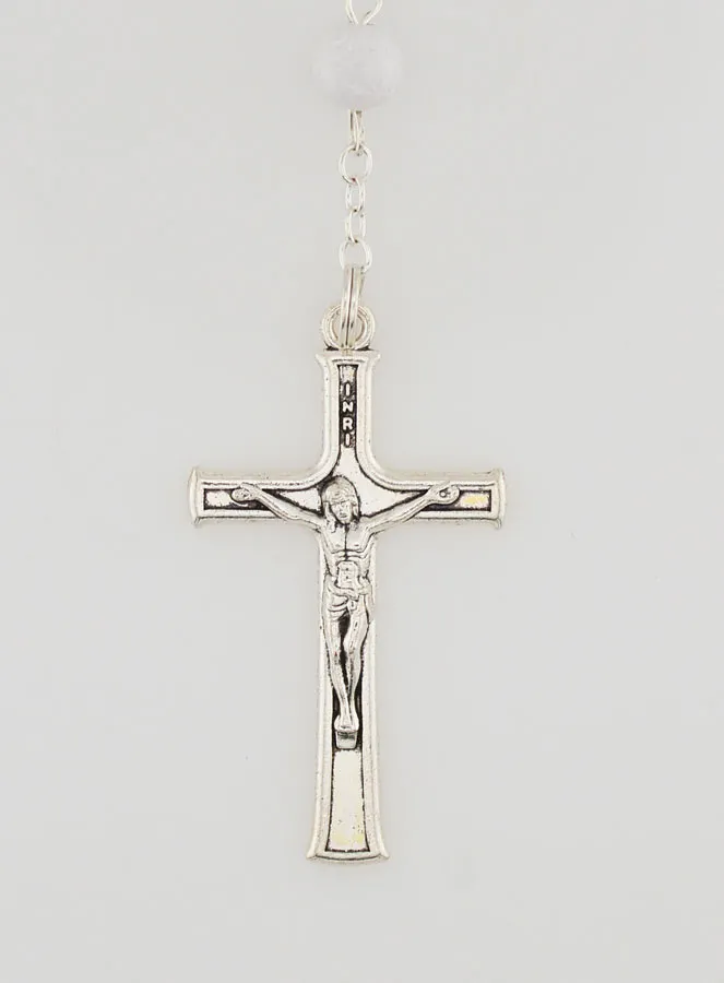 Edelstein Rosenkranz - Howlith (pic 3)