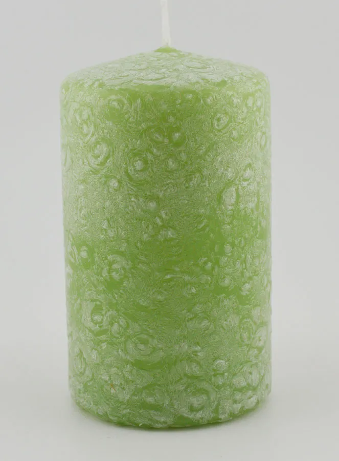 Dekokerze mit Ice-Effekt – Grün (pic 1)