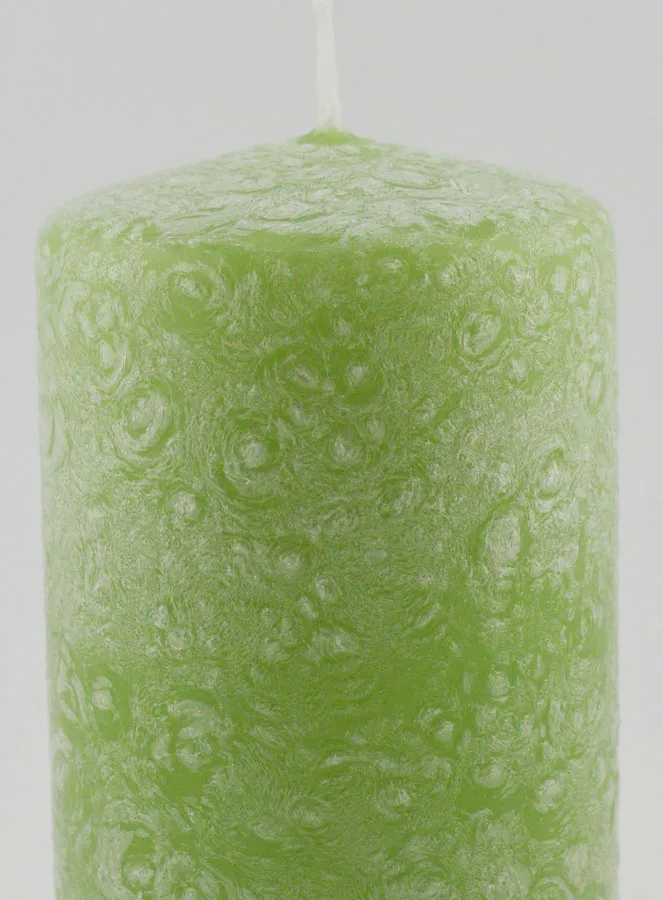 Dekokerze mit Ice-Effekt – Grün (pic 3)