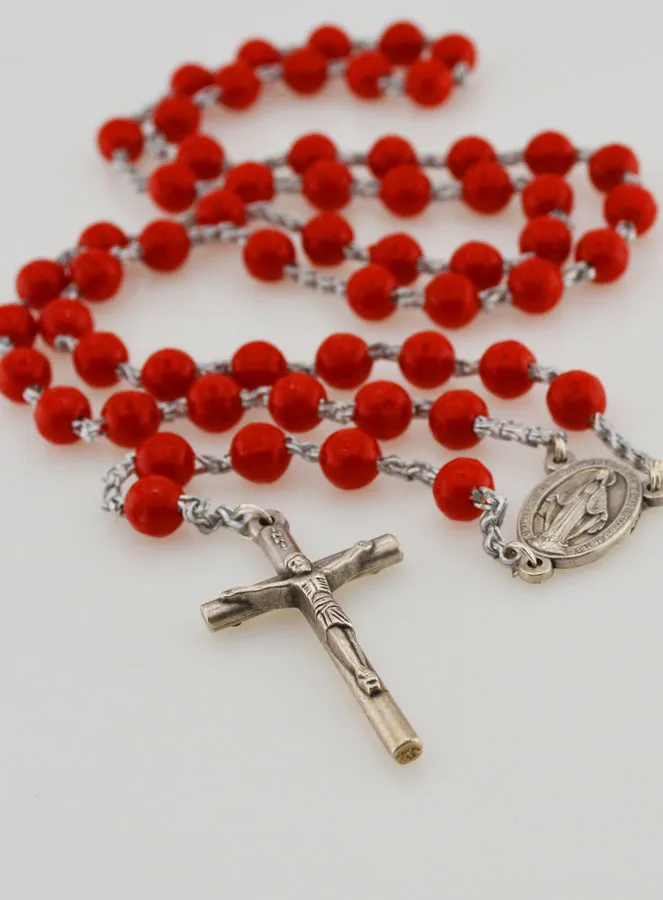 Rosenkranz mit der Wunderbaren Medaille – Rot (pic 2)
