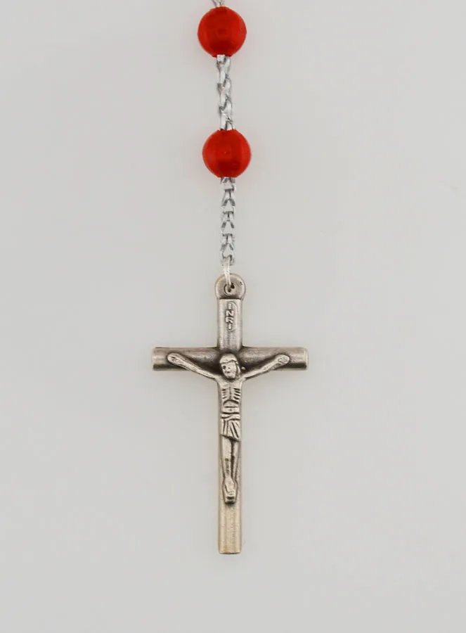 Rosenkranz mit der Wunderbaren Medaille – Rot (pic 3)