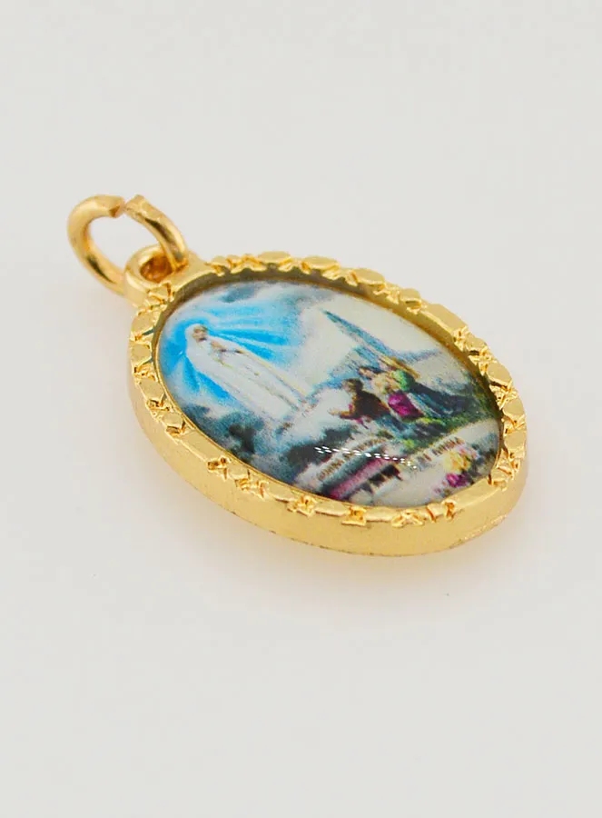 Medaille mit Gedrehtem Rand 25 mm – Madonna von Fatima (pic 3)