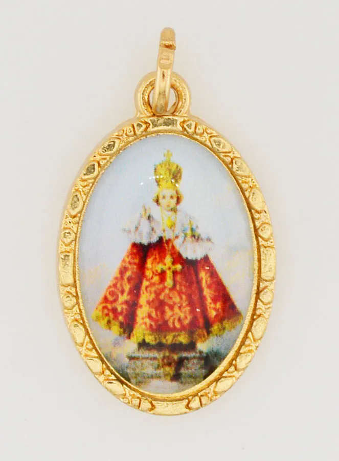 Medaille mit Gedrehtem Rand, 25 mm – Prager Jesuskind (pic 1)
