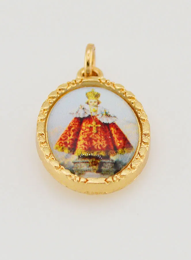 Medaille mit Gedrehtem Rand, 25 mm – Prager Jesuskind (pic 2)