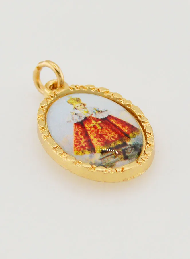 Medaille mit Gedrehtem Rand, 25 mm – Prager Jesuskind (pic 3)