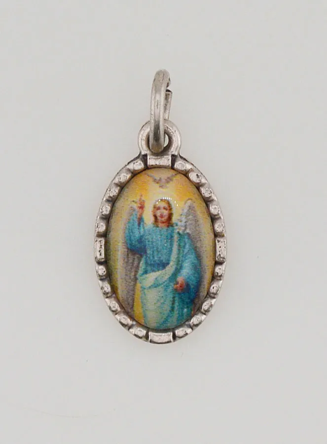 Medaille mit Gedrehtem Rand 15 mm – Heiliger Gabriel (pic 1)