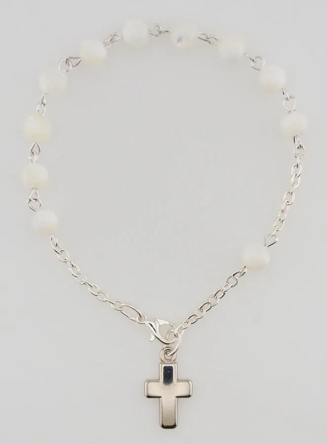 Zehrner-Rosenkranz Armband aus Perlmutt (pic 1)